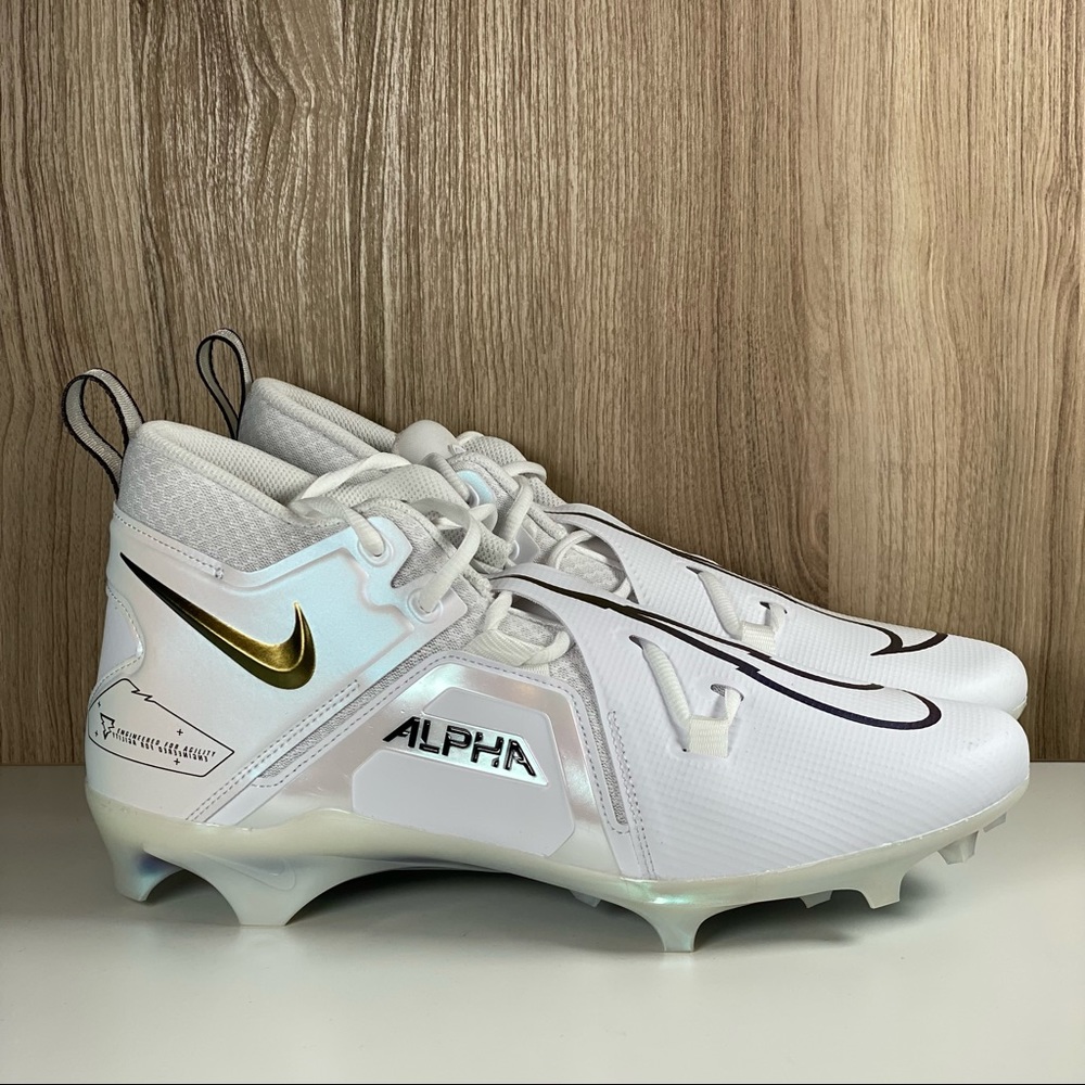 Nike Alpha Menace Pro 3 Football Cleats CT6649-105 Men’s Size 12.5